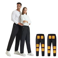 TENGOO HP 12 Verwarmde Broek 12 Verwarmingszones 3 Temperatuurinstellingen Casual Broek Verdikking Winter Warm Elektrisc