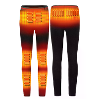 TENGOO HT 08A Dames Elektrisch Verwarmde Broek   8 Verwarmingsgebieden, 3 Temperatuurregelingen, Waterdichte Winter Warm