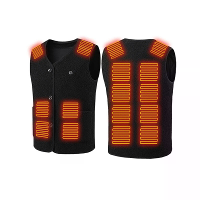 TENGOO HV 16T Verwarmingsvest 16 Verwarmingsgebieden Teddy Fleece Warm Comfortable Vest Zelfverwarmend Vest Usb Elektris