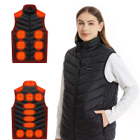 TENGOO HW 21 21 Zones Verwarmingsvest Unisex 3 Fasen Temperatuur USB Opladen Slim Thermisch Warm Overmaat Jas Verwarmde