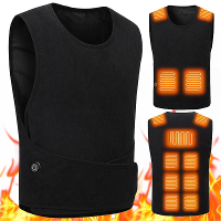 TENGOO HZB 11 11 Gebieden Verwarmd Vest Mannen Vrouwen USB Elektrisch Zelfverwarmend Vest met Verstelbare Riem Verwarmen