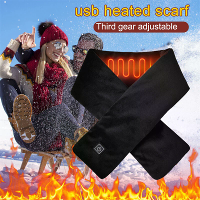 TENGOO Warm Verwarmde Sjaal 3 Versnellingen Verstelbare USB Opladen Elektrische Verwarmde Sjaal Koude Bestendige Thermis