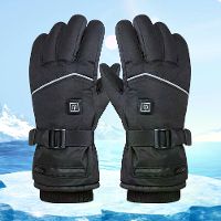 TENGOO Winter Heated Gloves Motorradhandschoenen Waterdichte Handschoenen Verwarmde Verwarmende Warme Werkhandschoenen T