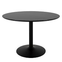 Tenzo eetkamertafel Taco   zwart 74xØ110 cm
