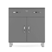 Tenzo kast Malibu   grijs   92x86x41 cm   Leen Bakker