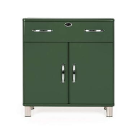 Tenzo kast Malibu   groen   92x86x41 cm   Leen Bakker