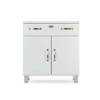 Tenzo kast Malibu   wit   92x86x41 cm   Leen Bakker