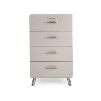 Tenzo ladekast Cobra 4 lades   grijs   92x56x43 cm   Leen Bakker