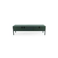 Tenzo tv meubel Uno 2 deuren en 1 lade   groen   50x171x46 cm   Leen Bakker