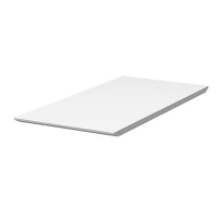Tenzo verlengstuk eetkamertafel Bess   wit   45x95 cm