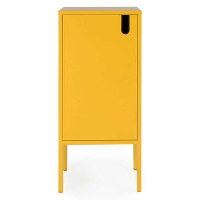 Tenzo wandkast Uno 1 deurs   mosterd   89x40x40 cm   Leen Bakker