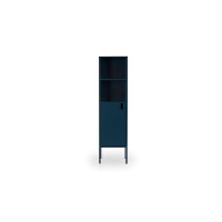 Tenzo wandkast Uno 1 deurs   petrol   152x40x40 cm   Leen Bakker