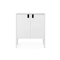 Tenzo wandkast Uno 2 deurs   wit   89x76x40 cm   Leen Bakker