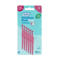 Tepe Interdental Brush Angle Roze ISO Size 0