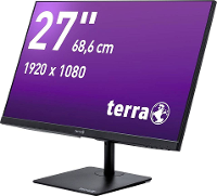 Terra 2727W LCD monitor Energielabel E (A   G) 68.6 Cm (27 inch) 1920 x 1080 Pixel 16:9 5 ms HDMI, DisplayPort, Hoofdtelefoonaansluiting, USB C IPS LCD