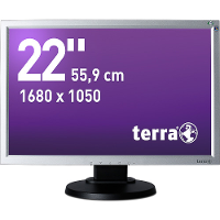 Terra LED 2230W PV LED monitor 55.9 Cm (22 inch) 1680 x 1050 pix WSXGA+ 5 ms Audio Line in, DVI TN LED