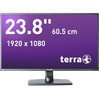 Terra LED 2456W LED monitor 60.5 Cm (23.8 Inch) Energielabel A+ (A++   E) 1920 x 1080 pix Full HD 5 ms Audio Line in, DVI, DisplayPort, HDMI, Hoofdtelefoon