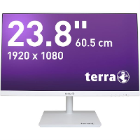 Terra LED 2464W LED monitor 60.5 Cm (23.8 Inch) Energielabel A+ (A++   E) 1920 x 1080 pix Full HD 5 ms Audio Line in, DVI, HDMI, VGA
