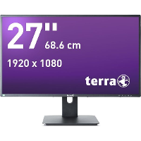 Terra LED 2756W PV LED monitor 68.6 Cm (27 inch) Energielabel A+ (A+   F) 1920 x 1080 pix Full HD 5 ms Audio Line in, HDMI, DisplayPort, VGA, Hoofdtelefoon