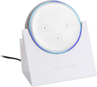Terratec Stand by ME Echo Tafelstandaard Wit Geschikt voor (smart speakers): Amazon Echo Dot