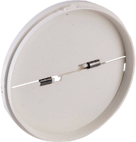 Terugslagklep Wallair N40817 Geschikt Voor Â¦ (buisdiameter): 15 Cm Wit