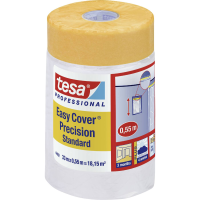 Tesa 04402 00003 01 Afdekfolie tesa Easy Cover Oranje (l x b) 33 m x 55 cm 1 stuk(s)