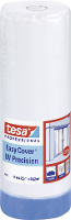 Tesa 04411 00000 00 Afdekfolie tesa Easy Cover Blauw (l x b) 17 m x 2.6 M 1 stuk(s)