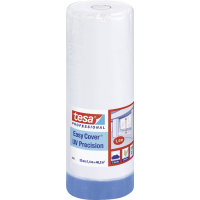 Tesa 04411 00001 00 Afdekfolie tesa Easy Cover Blauw (l x b) 33 m x 1.4 M 1 stuk(s)