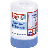 Tesa 04411 00002 00 Afdekfolie tesa Easy Cover Blauw (l x b) 33 m x 55 cm 1 stuk(s)