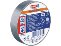 Tesa 53988 00046 00 Isolatietape Tesa 53988 Grijs (l X B) 20 M X 19 Mm 1 Rollen