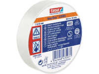 Tesa 53988 00061 00 Isolatietape tesa Professional Wit (l x b) 20 m x 19 mm 1 stuk(s)