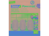 Tesa 57546 14 01 tesa Powerstrip Haken Small Ovaal Beige