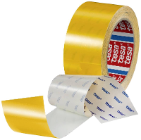 Tesa ANTI SCRATCH 60960 00001 00 Vloermarkeringstape tesa Geel (l x b) 20 m x 50 mm 1 stuk(s)