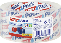 Tesa CRYSTAL CLEAR 57807 00000 01 Pakband tesapack Transparant (l x b) 66 m x 50 mm 1 stuk(s)