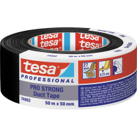 Tesa Duct Tape Pro Strong 66462 00002 00 Reparatietape Zwart (l x b) 50 m x 50 mm 1 stuk(s)