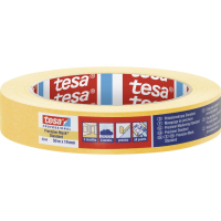 Tesa PRECISION STANDARD 04344 00004 00 Maskeertape Präzisionskrepp Geel (l x b) 50 m x 19 mm 1 stuk(s)