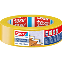 Tesa SPVC EMBOSSED 67001 00000 00 Gipstape tesa Professional Geel (l x b) 33 m x 30 mm 1 stuk(s)