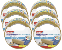 Tesa UNIVERSAL 56171 Dubbelzijdige tape (l x b) 10 m x 50 mm 6 stuk(s)