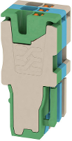 Testadapter WeidmÃ¼ller APG 1.5/3 BG BL GN 2482460000 Beige, Blauw, Groen 25 stuks