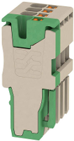 Testadapter WeidmÃ¼ller APG 1.5/4 3BG GN 2482450000 Beige, Groen 25 stuks