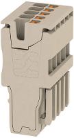 Testadapter WeidmÃ¼ller APG 1.5/5 2482380000 Beige 25 stuks