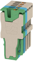 Testadapter WeidmÃ¼ller APG 1.5/5 3BG BL GN 2482440000 Beige, Blauw, Groen 25 stuks