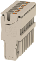 Testadapter WeidmÃ¼ller APG 1.5/8 2482410000 Beige 20 stuks