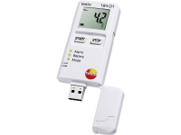 Testo Multi datalogger 184 G1 Te meten grootheid: Temperatuur, Vochtigheid, Versnelling/trilling  20 tot +70 Â°C 0 tot 100 % Hrel 0 tot 10 G