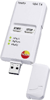 Testo 0572 1844 184 T4 Temperatuur datalogger Te meten grootheid Temperatuur  80 tot +70 °C
