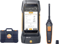 Testo 400   Gebrauchsnormal Set Milieumeetset Temperatuur, Druk  40, 0   150, 200 °C, hPa