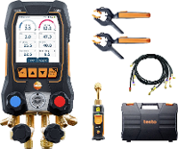 Testo 558s Smart vacuümset Met vulslangset