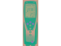 Testo 735 2 Temperatuurmeter Kalibratie DAkkS  200 tot +1370 Â°C Sensortype K, Pt100