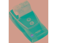 Testo bluetoothÂ® printer met draadloze bluetooth interface, incl. 1 Rol thermisch papier, akku en netvoeding