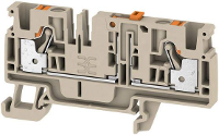 Testscheidingsserieklem WeidmÃ¼ller ADT 4 2C 2429850000 Beige 50 stuks
